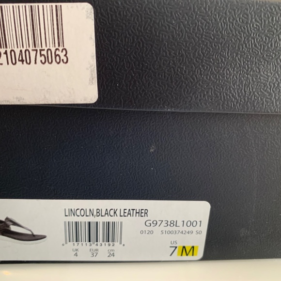 NWT Naturalizer leather Lincoln sandal - Picture 5 of 5